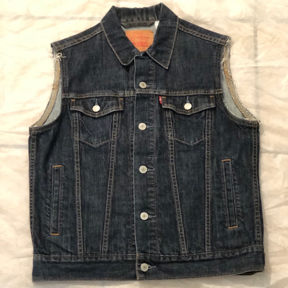 Levi denim vest